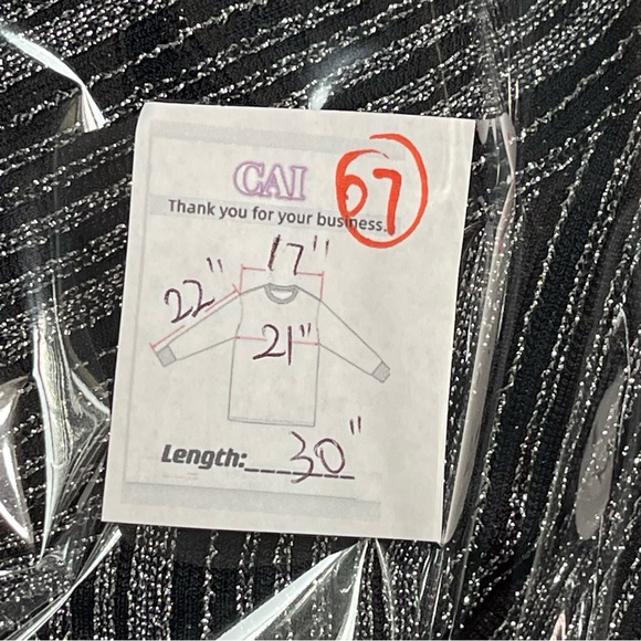 Size XL -JM Collection NWT Women's Sweater  Cardigan Jacket Tops Metallic - Picture 3 of 9